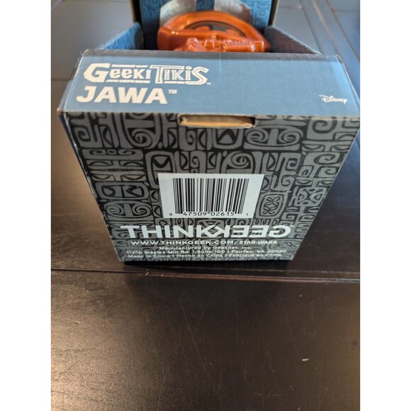 Star Wars Jawa Geeki Tiki ThinkGeek Exclusive Cocktail Mug New In Box - Picture 2 of 13